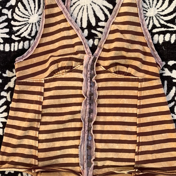 Hippie striped top - Picture 2 of 4